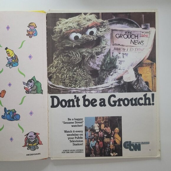 Sesame Street If I Lived Alone Book Vintage 1980s Muppets Jim Henson Family - Picture 7 of 12